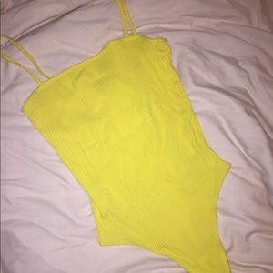 Wilfred yellow bodysuit